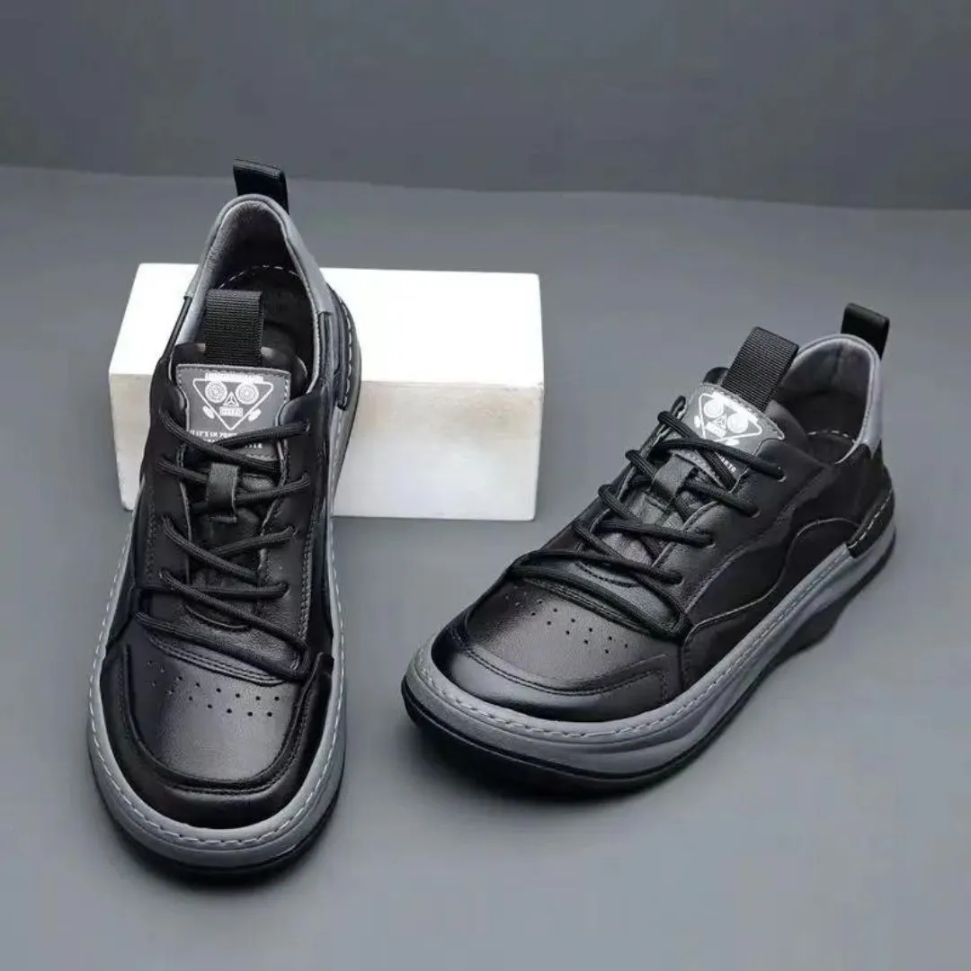 Ascend Luxe Leather Sneakers