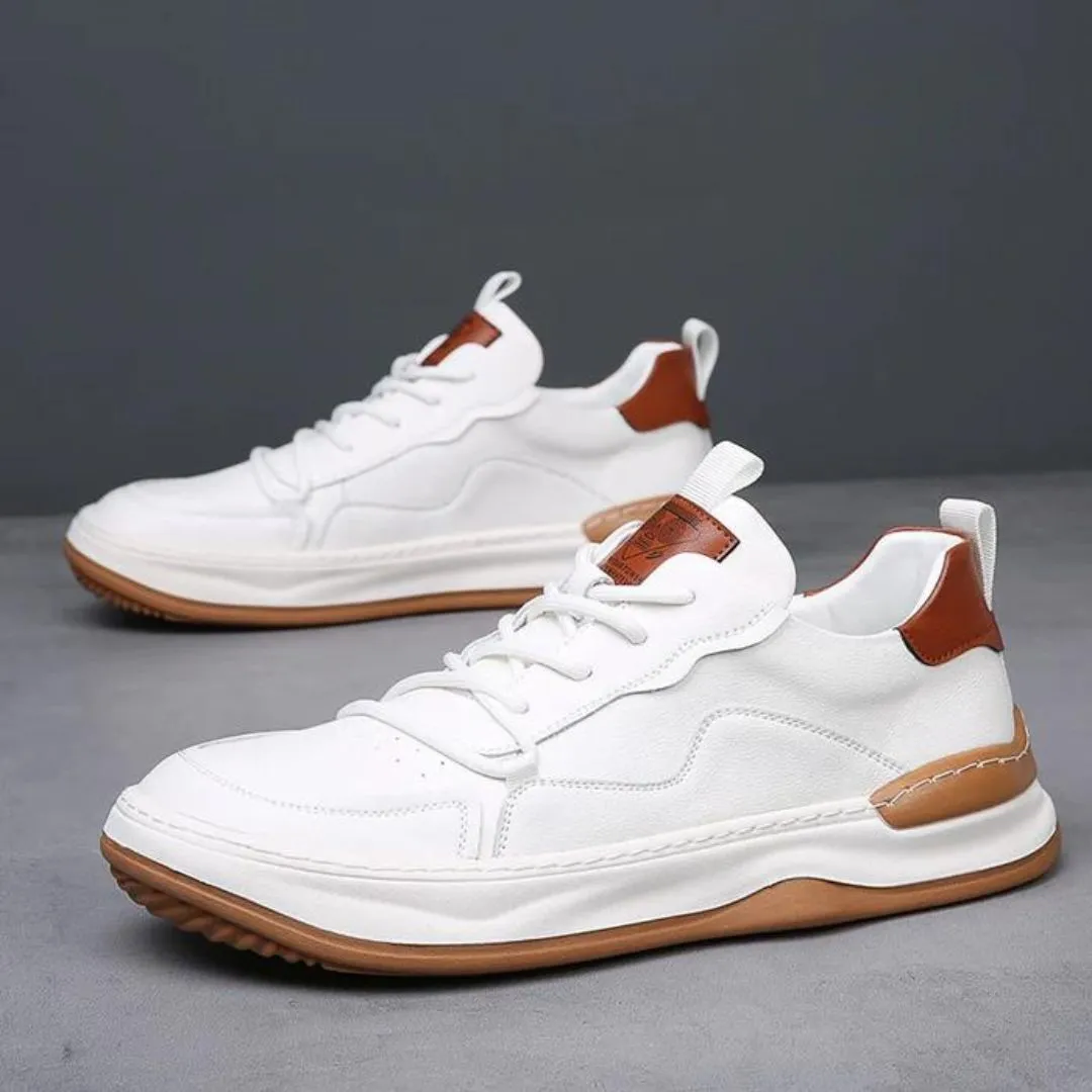 Ascend Luxe Leather Sneakers