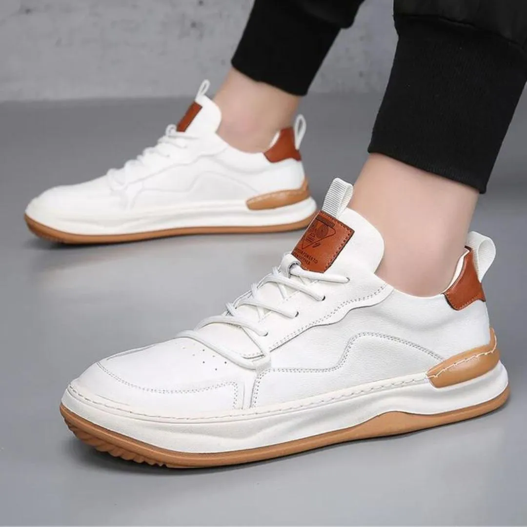 Ascend Luxe Leather Sneakers