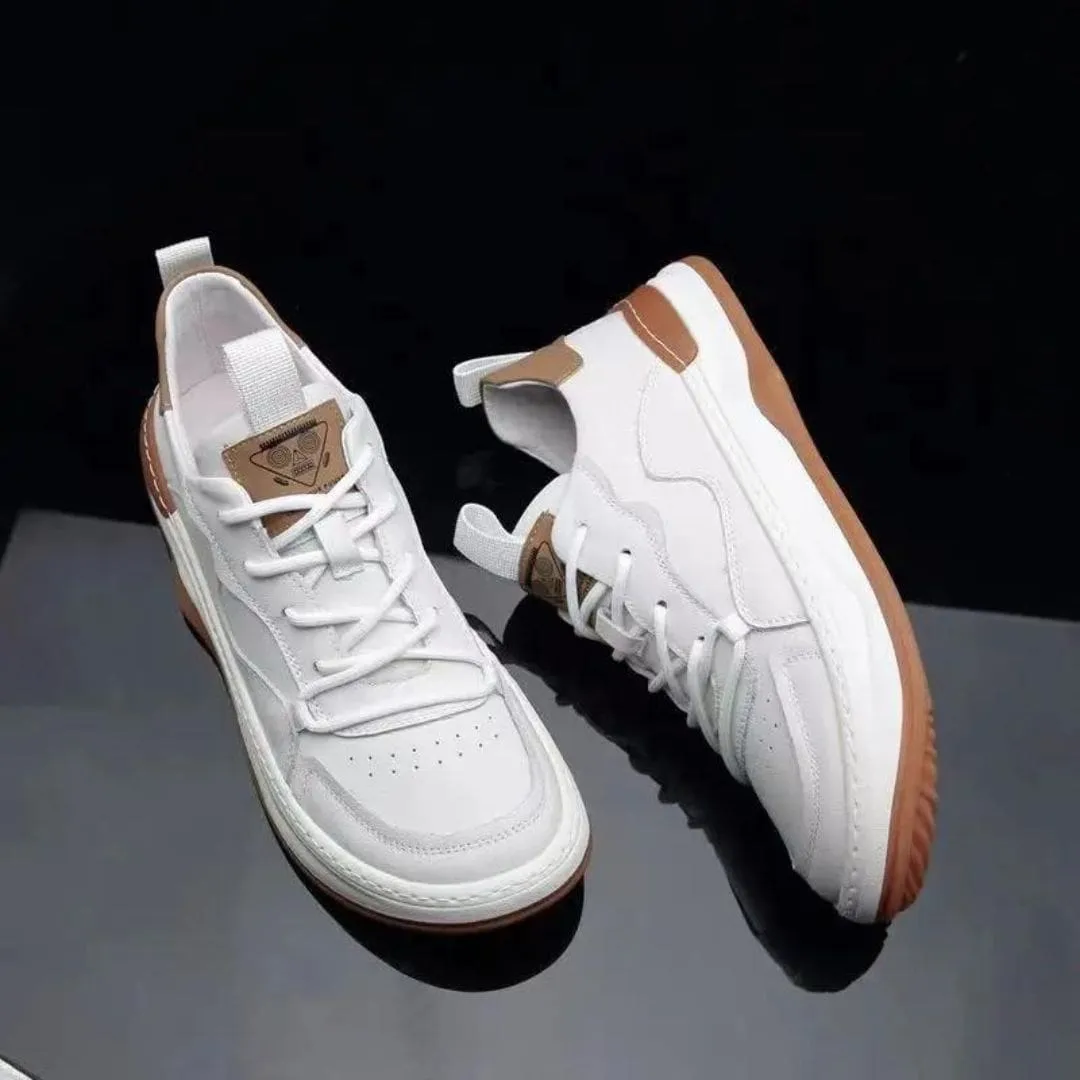 Ascend Luxe Leather Sneakers