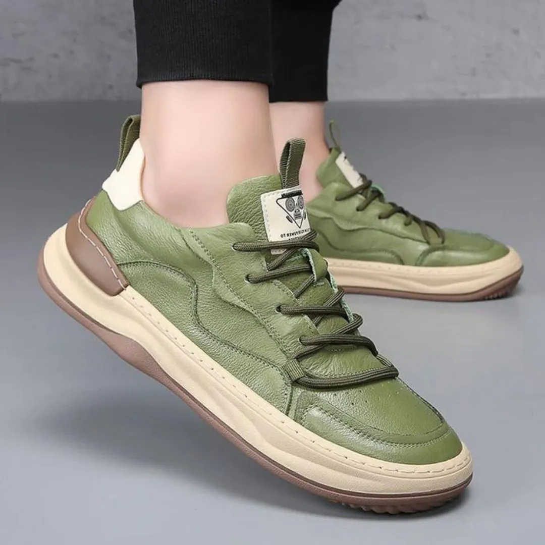 Ascend Luxe Leather Sneakers