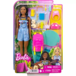 Barbie It Takes Two “Brooklyn” Camping Doll with Puppy