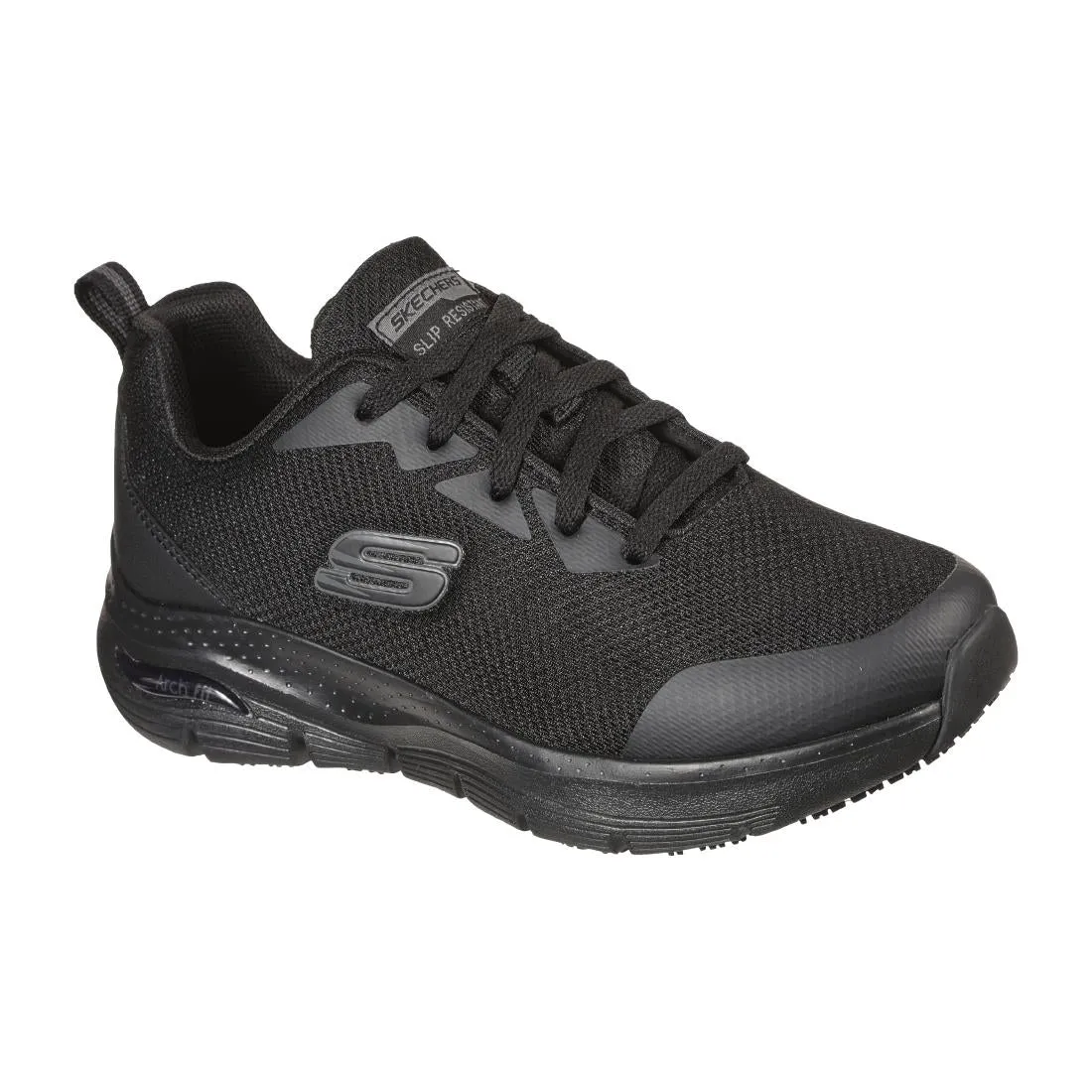 BB671-39 Skechers Womens Slip Resistant Arch Fit Trainer Size 39