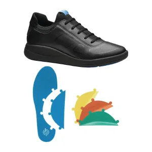 BB743-47 WearerTech Transform Trainer Black/Black with Modular Insole Size 47