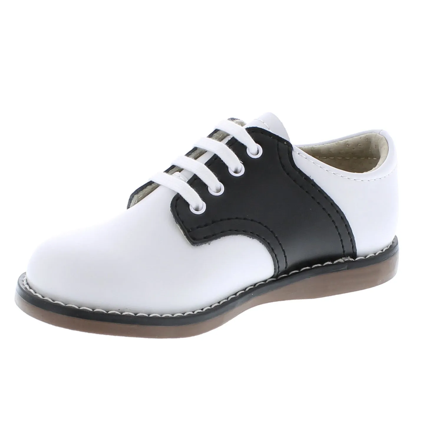 Cheer Saddle Oxford - White/Black