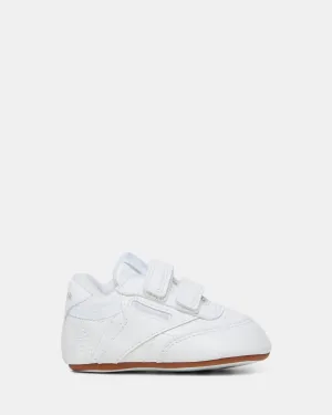 Club C Crib Shoes White/White/White