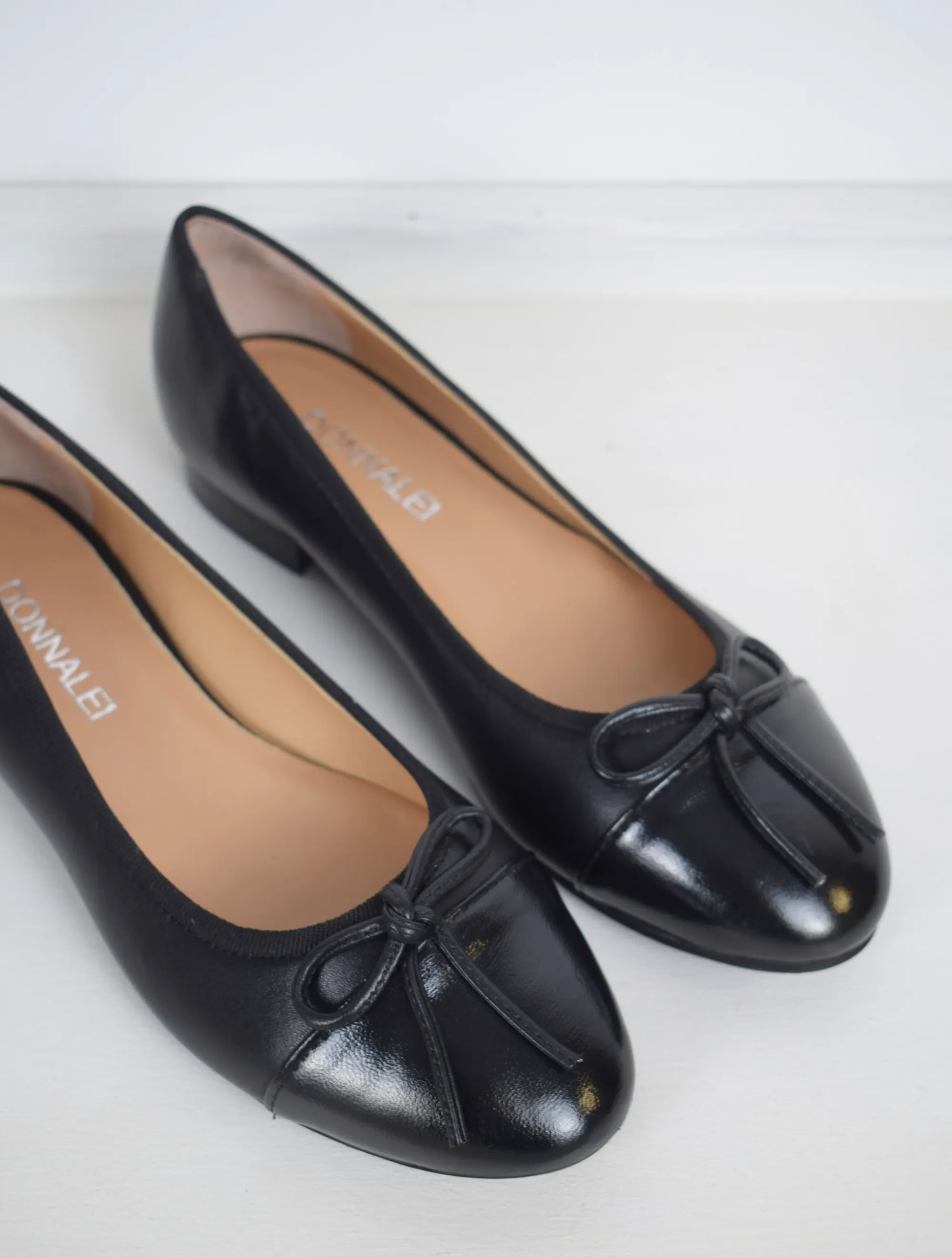 Coco Ballerina Pump Black/Black