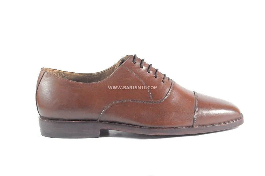 Dilarenzo - Brown Cap-toe Oxfords