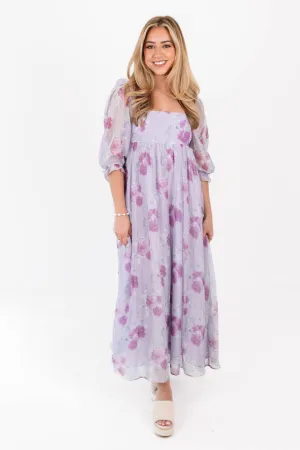 Double Take Midi Dress - Lavender