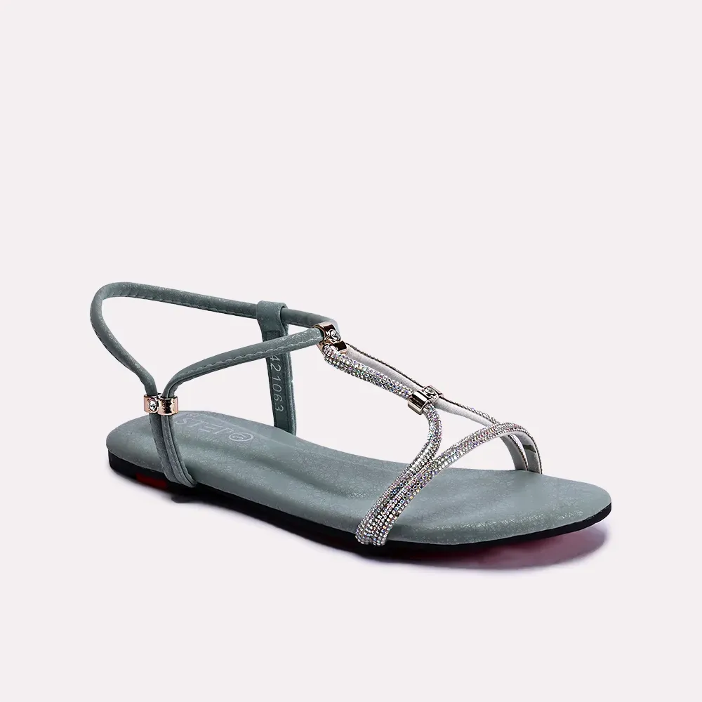 Emmie Light Green Fancy Sandals 0421063