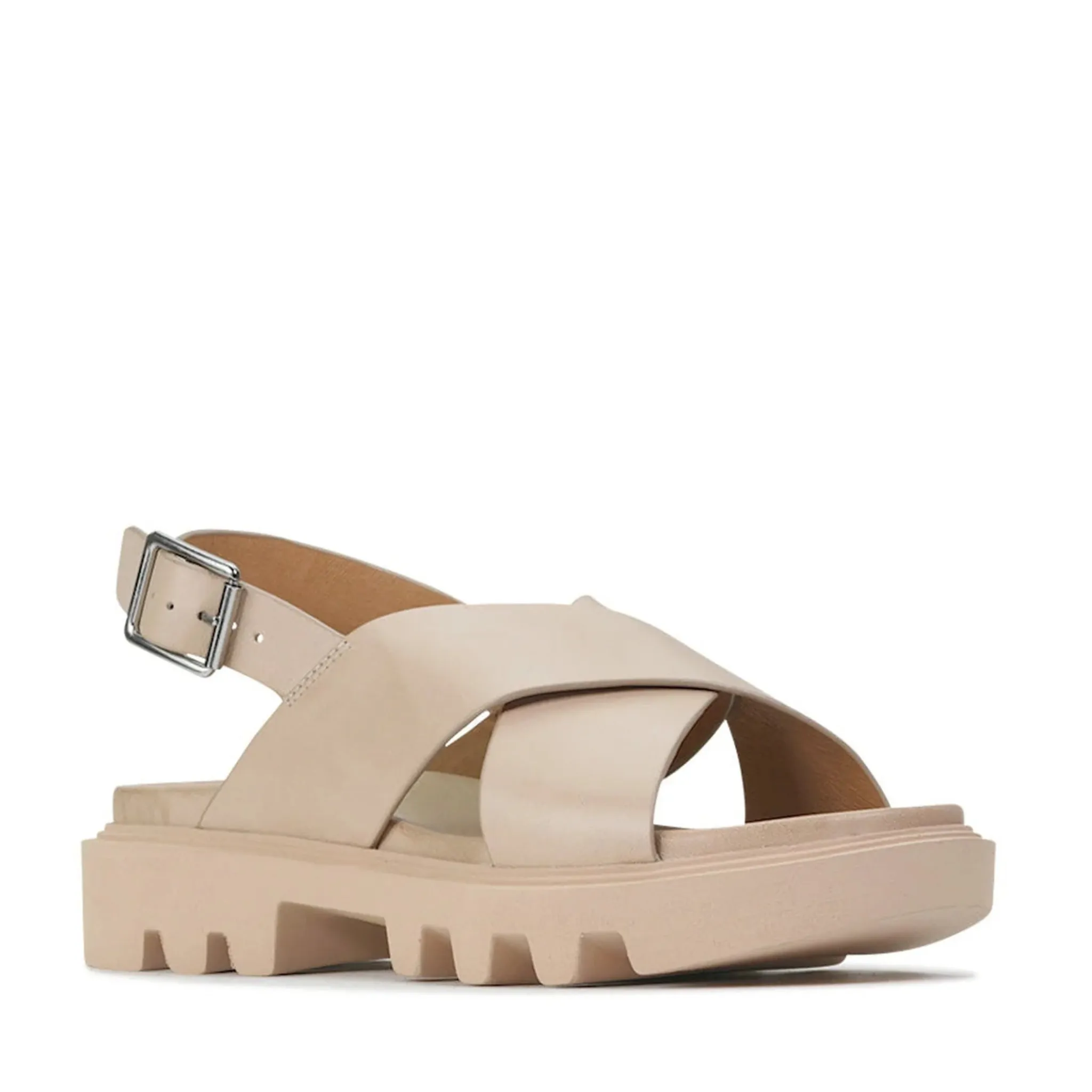 Flighty Sandal in Taupe