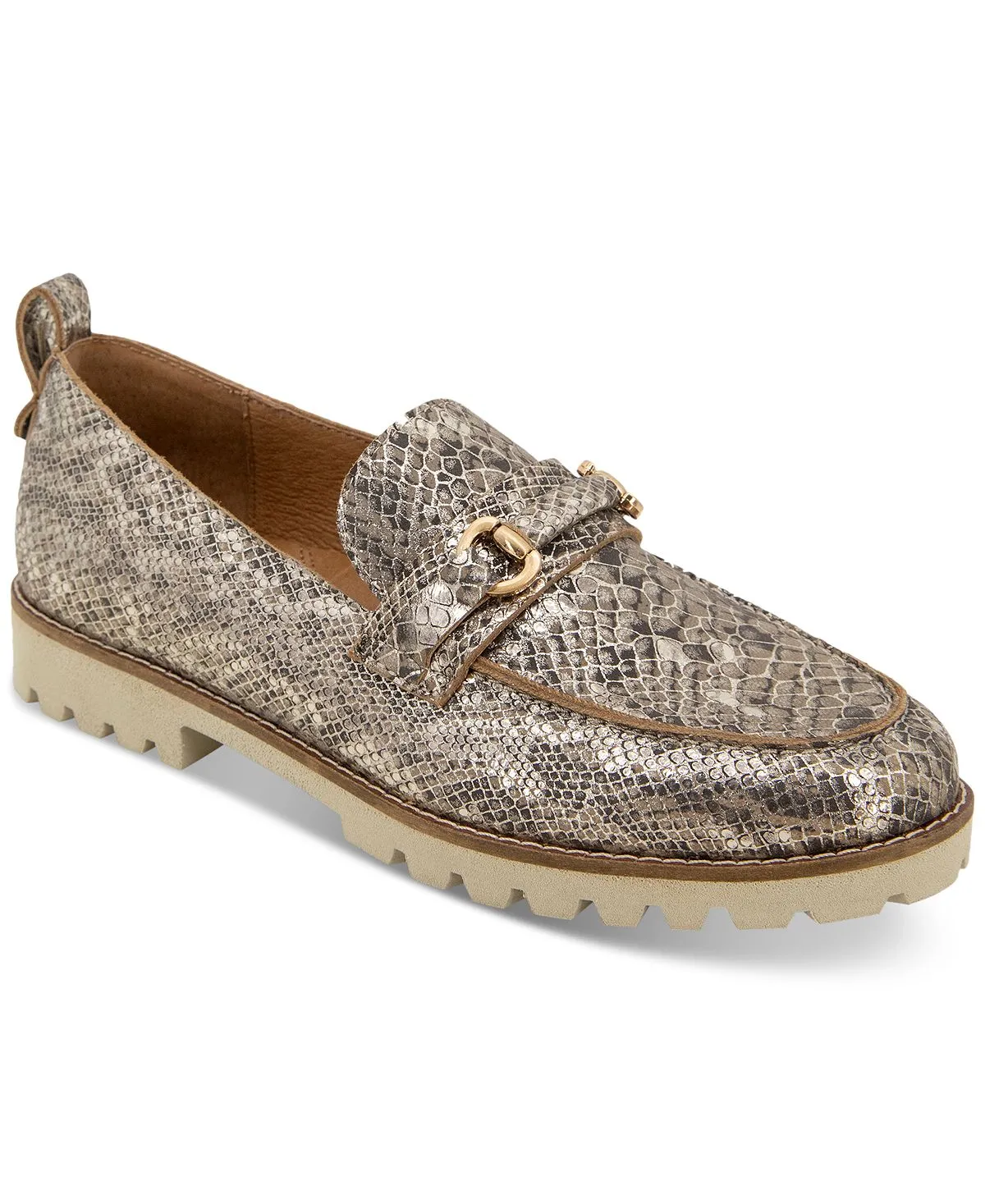 Gentle Souls Women's Eugene Lug Bit Flat Loafers