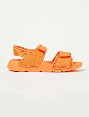 George Orange 2 Strap Younger Girls Sandals