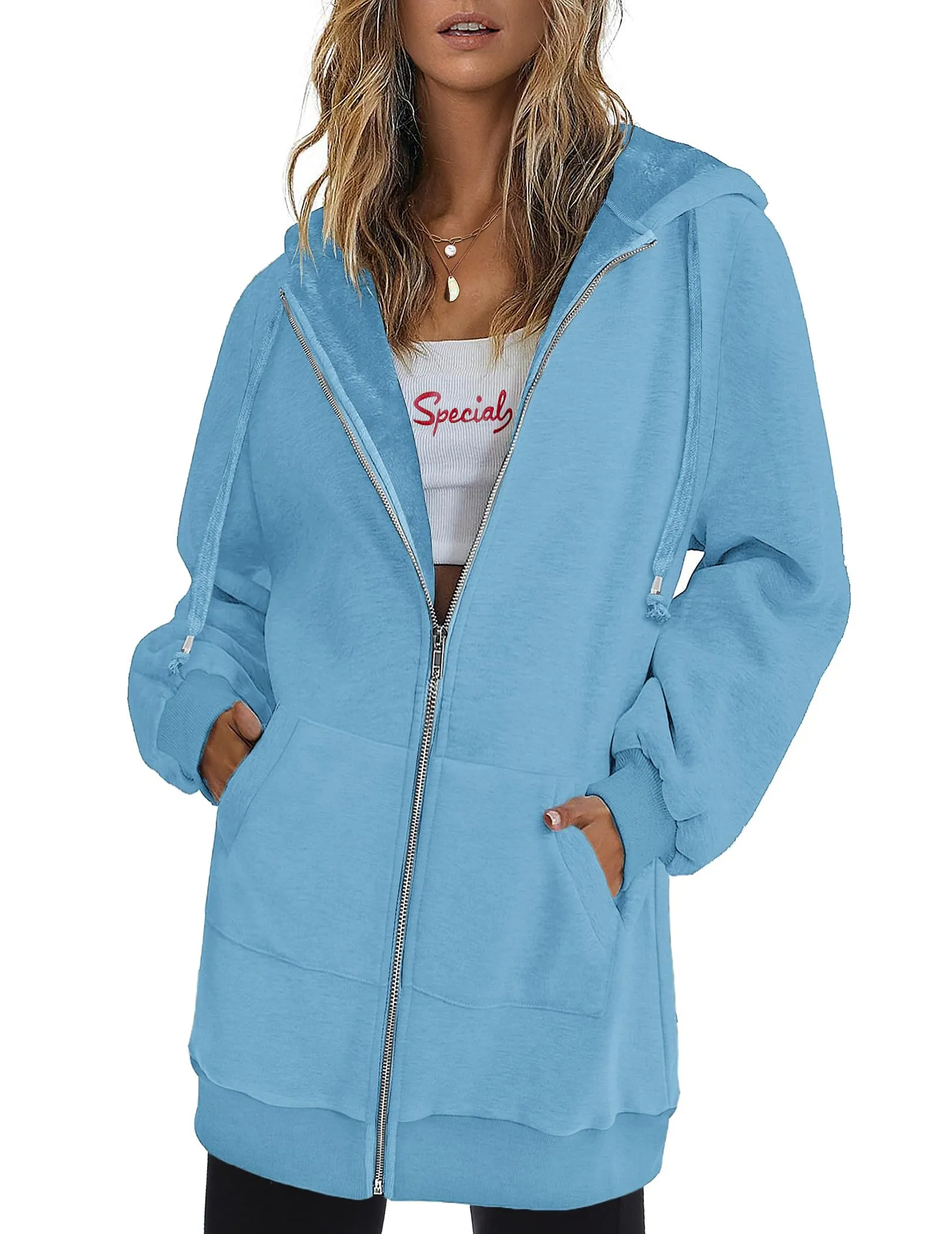 Hot Shot Long Hoodie Jacket