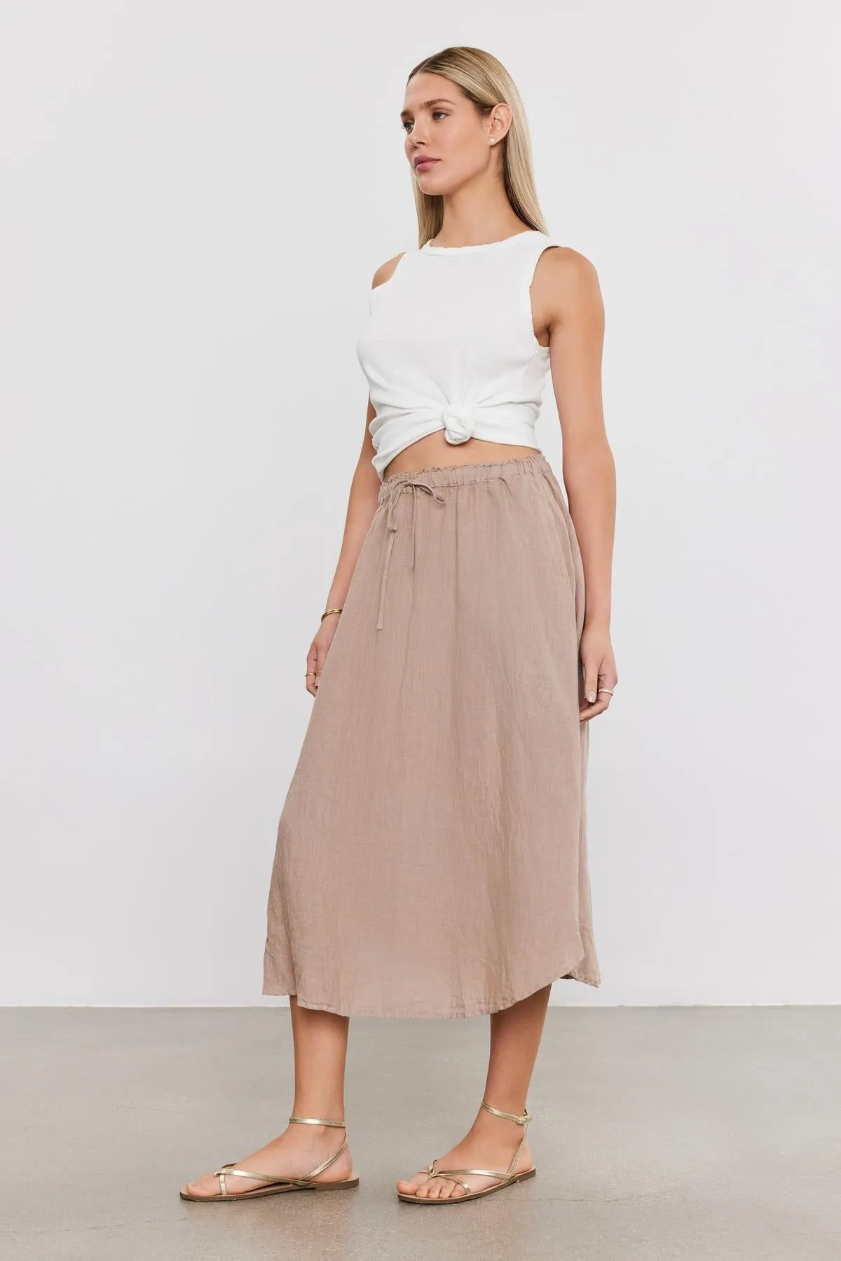 NEMY LINEN SKIRT