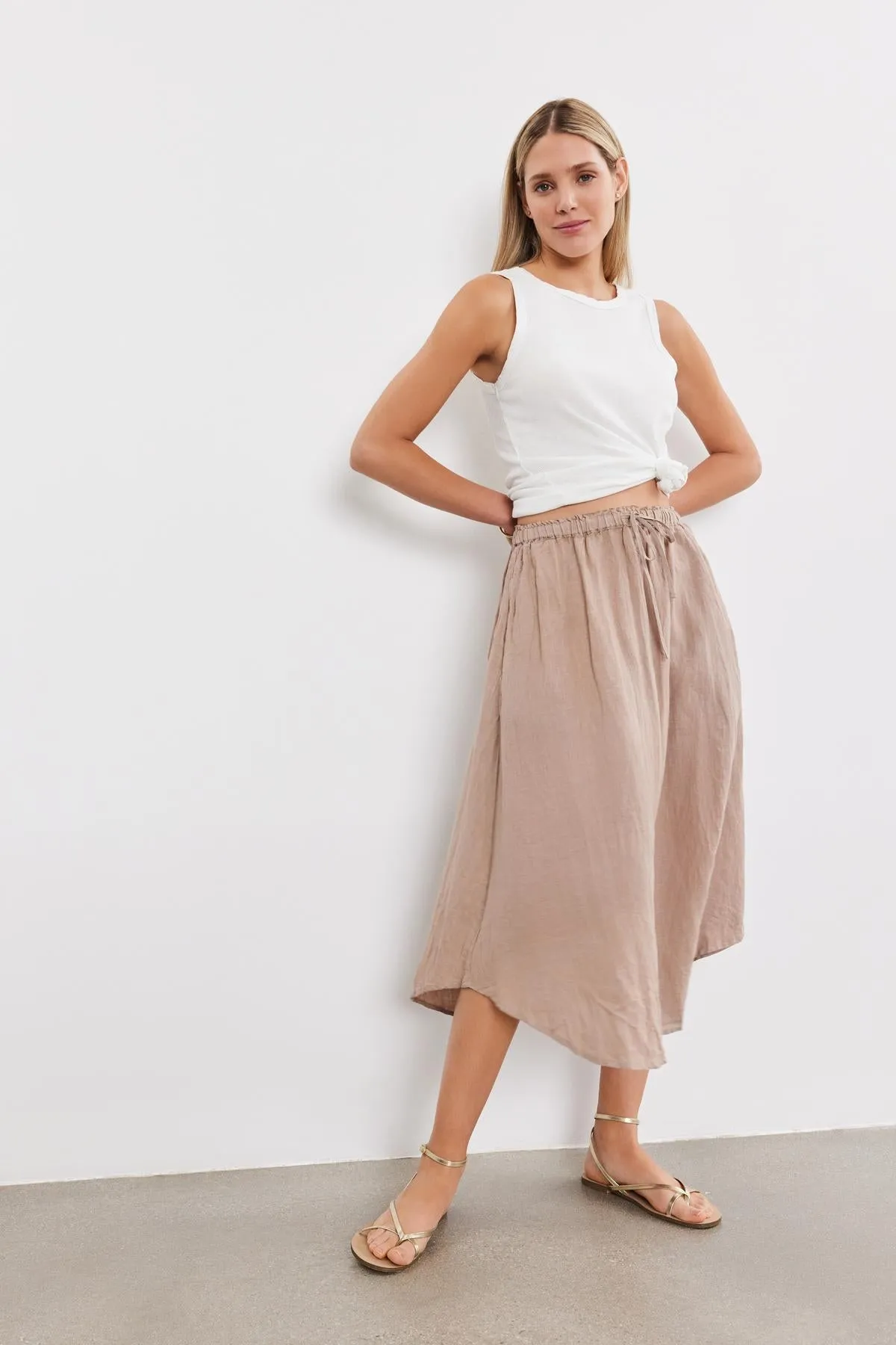 NEMY LINEN SKIRT