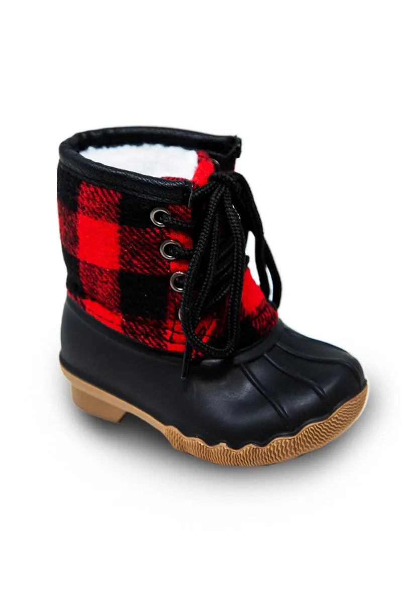 Patterned Winter Boots