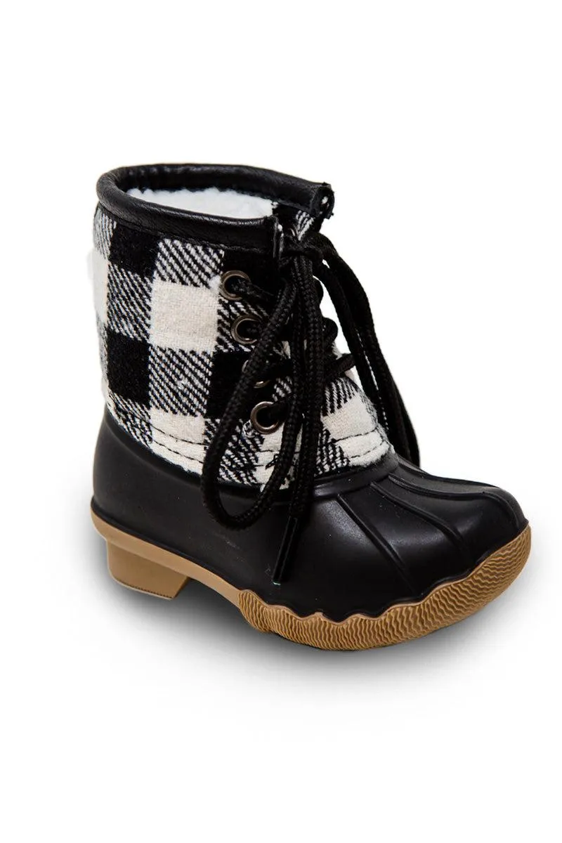 Patterned Winter Boots