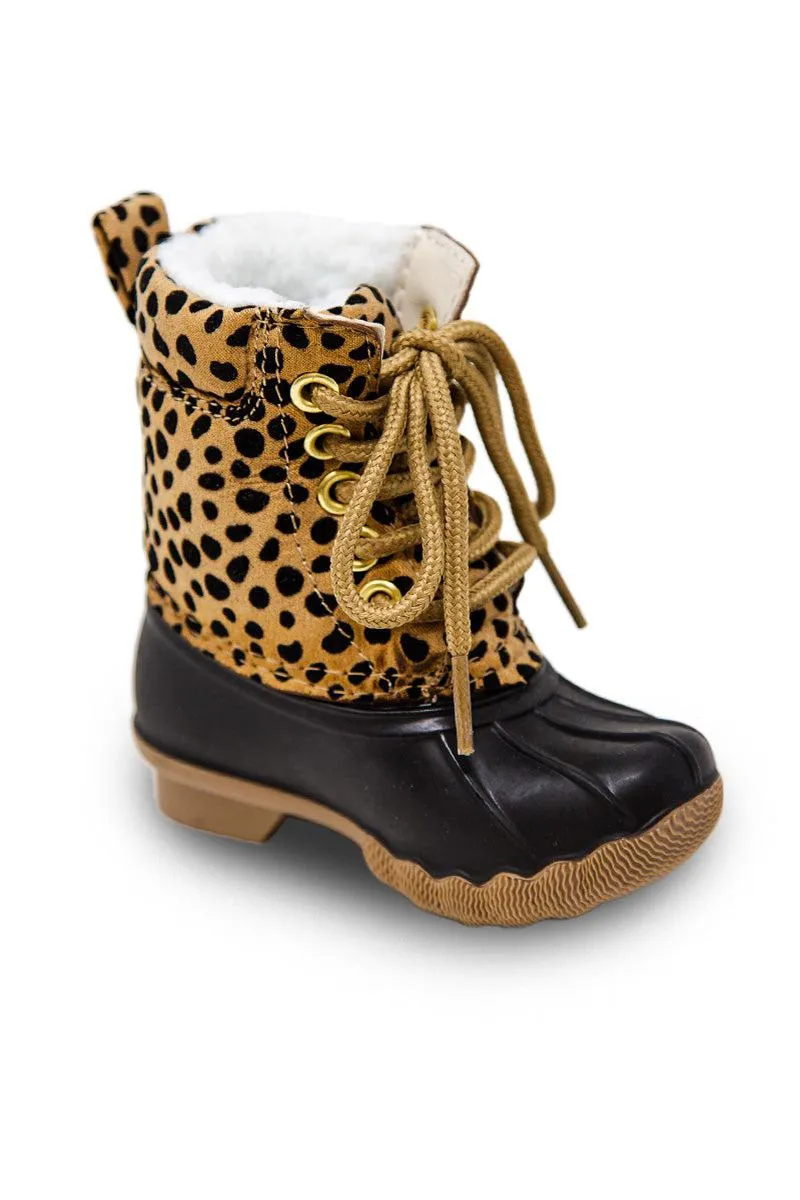 Patterned Winter Boots