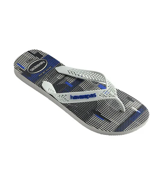 Power Light Flip Flops White