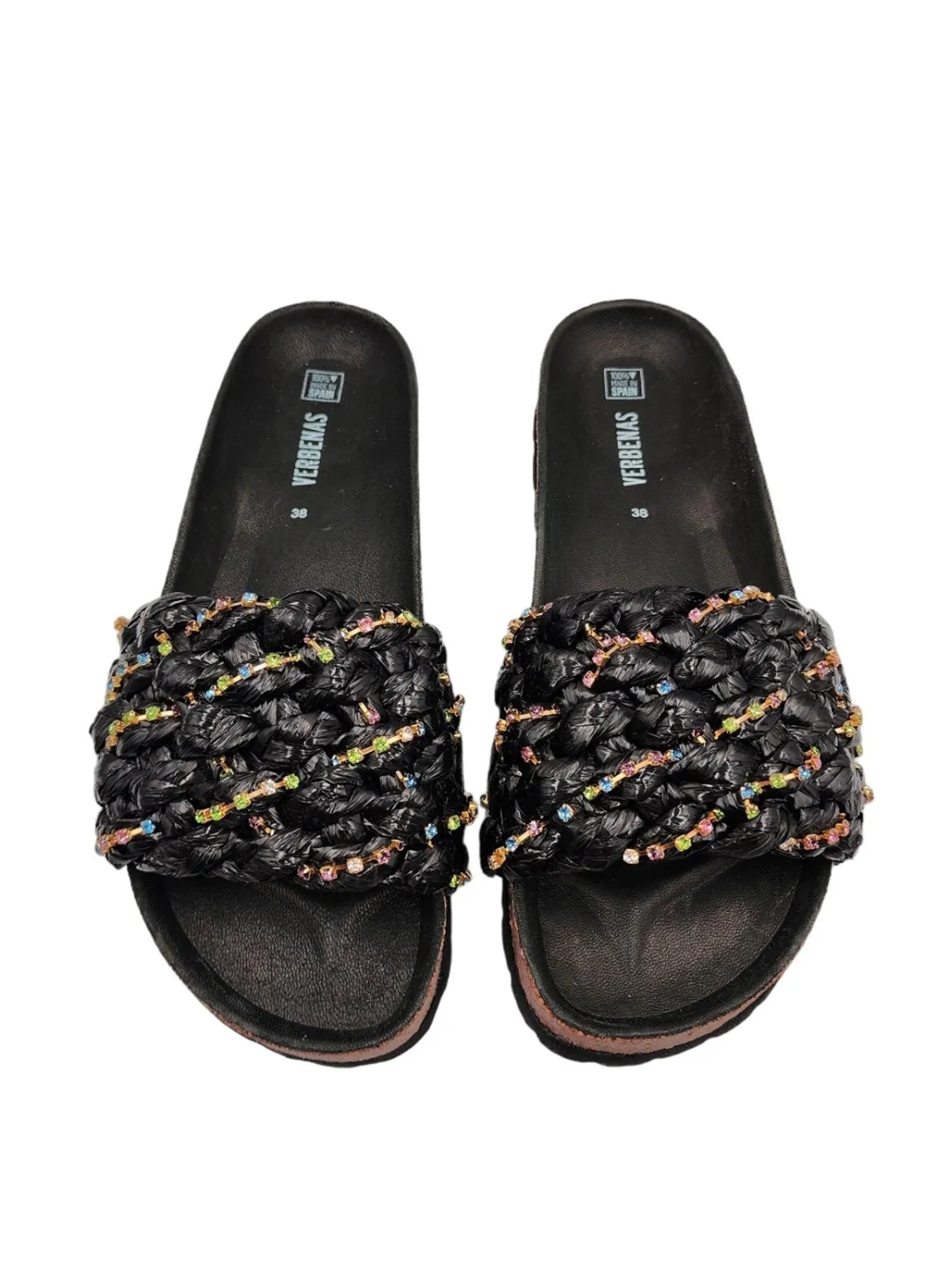 Reiko Breezy Raffia Slide Sandal