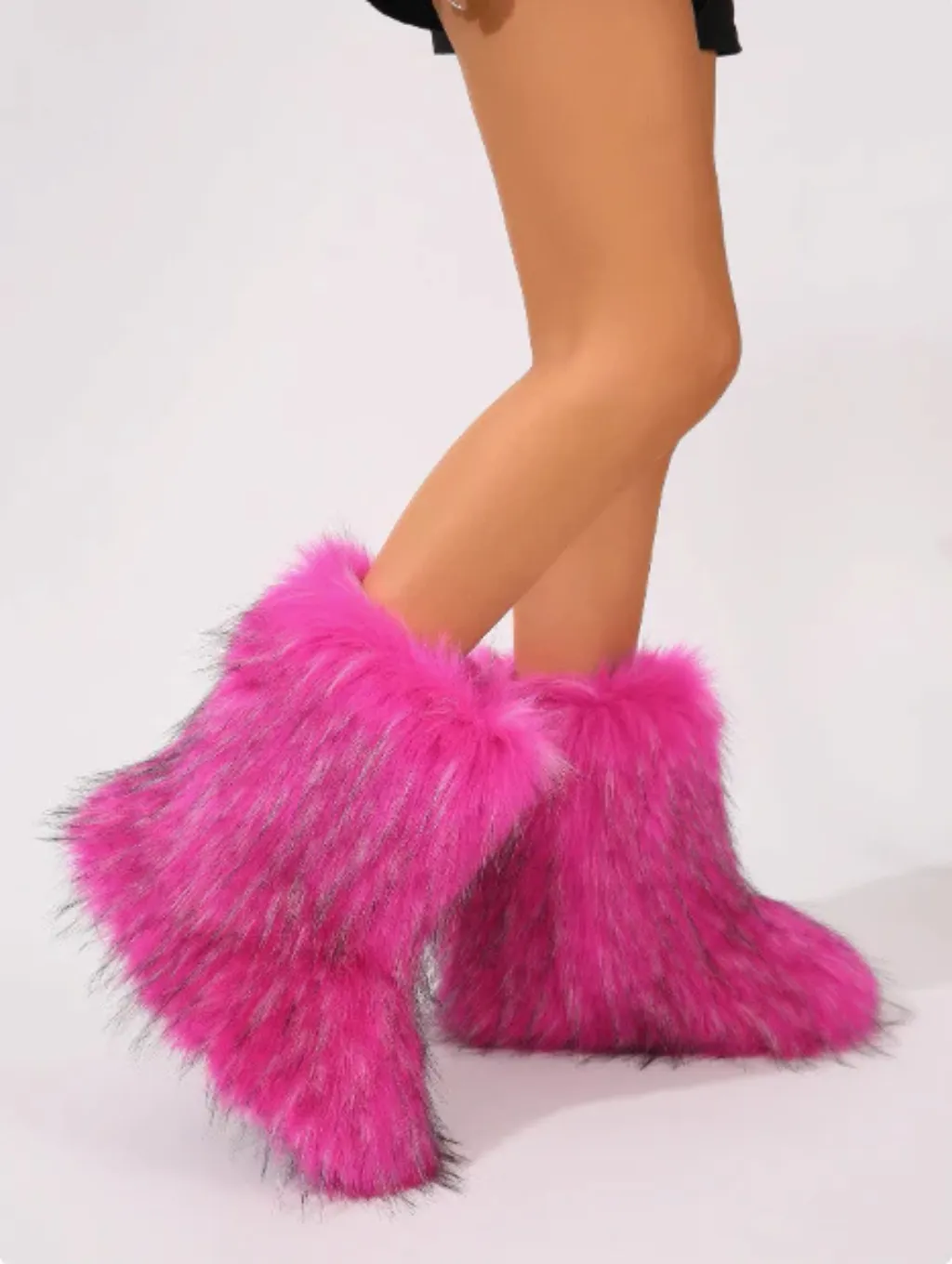 Sierra Cozy Faux Fur Boots