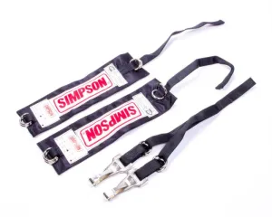 Simpson "Y" Strap Arm Restraints - Black