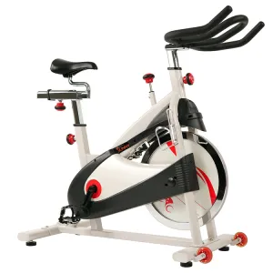 Sunny Health & Fitness 40lb Flywheel Belt Drive Indoor Cycle Bike w/ Clipped Pedals - SF-B1509