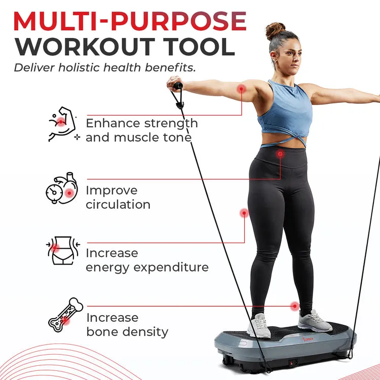 Sunny Health & Fitness Fitboard 3D Vibration Platform Exercise Machine - SF-VP822057