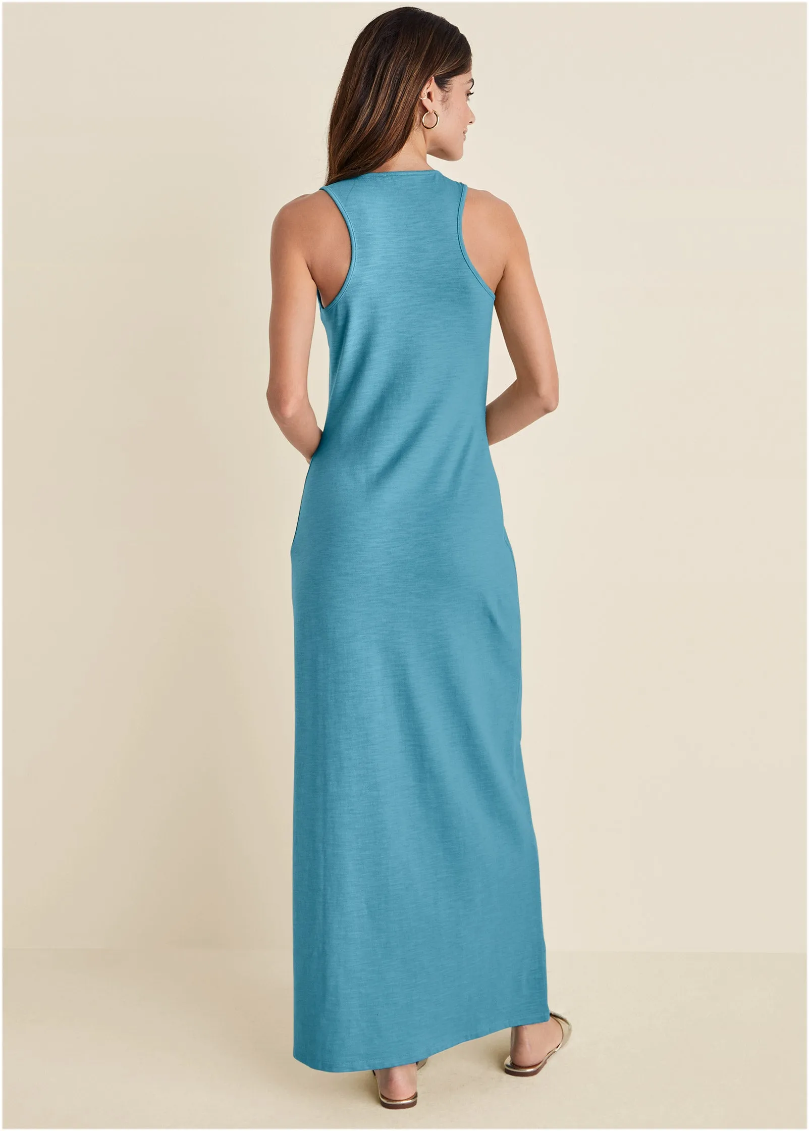 Tank Maxi Dress - Blue