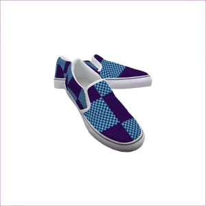 Tartan Women's Slip On Sneakers