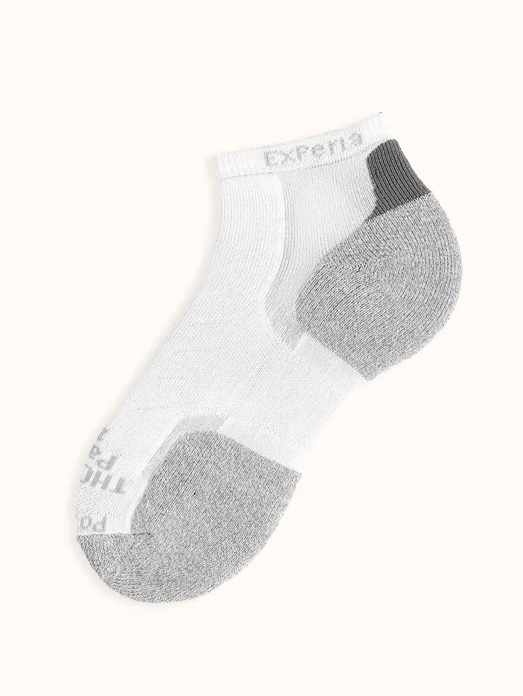 Unisex Padded Low-Cut Fitness Socks