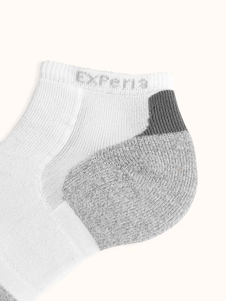 Unisex Padded Low-Cut Fitness Socks