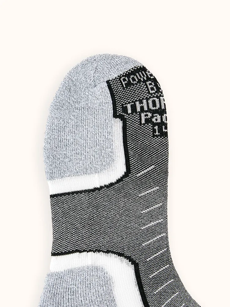 Unisex Padded Low-Cut Fitness Socks