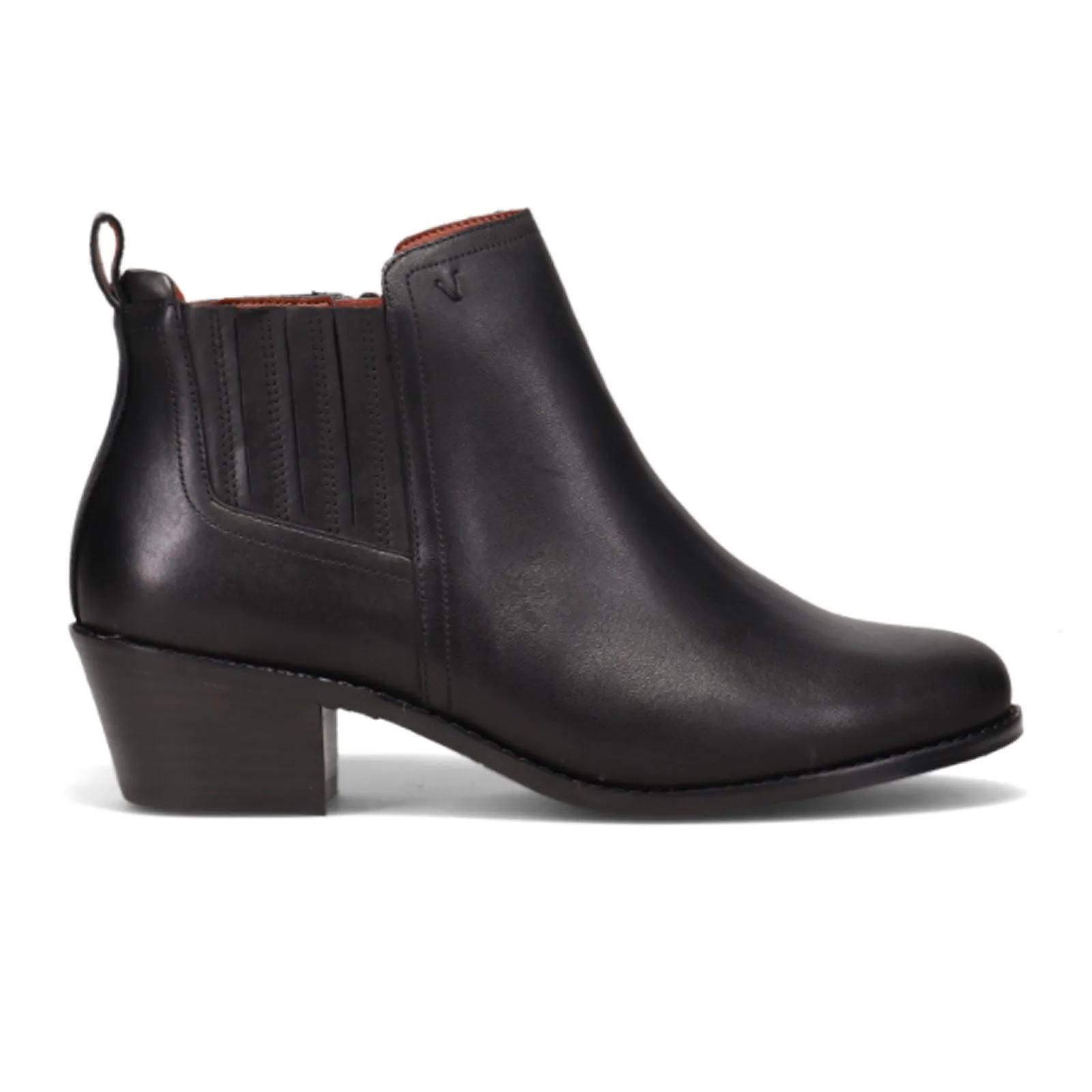 Vionic Bethany Ankle Boot (Women) - Black Leather